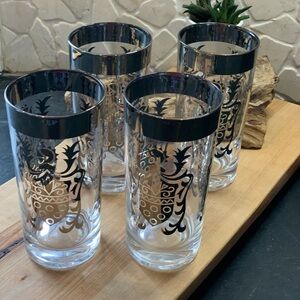 KIMIKO | Set of 4 | Chrome Knight of Arms Pattern |